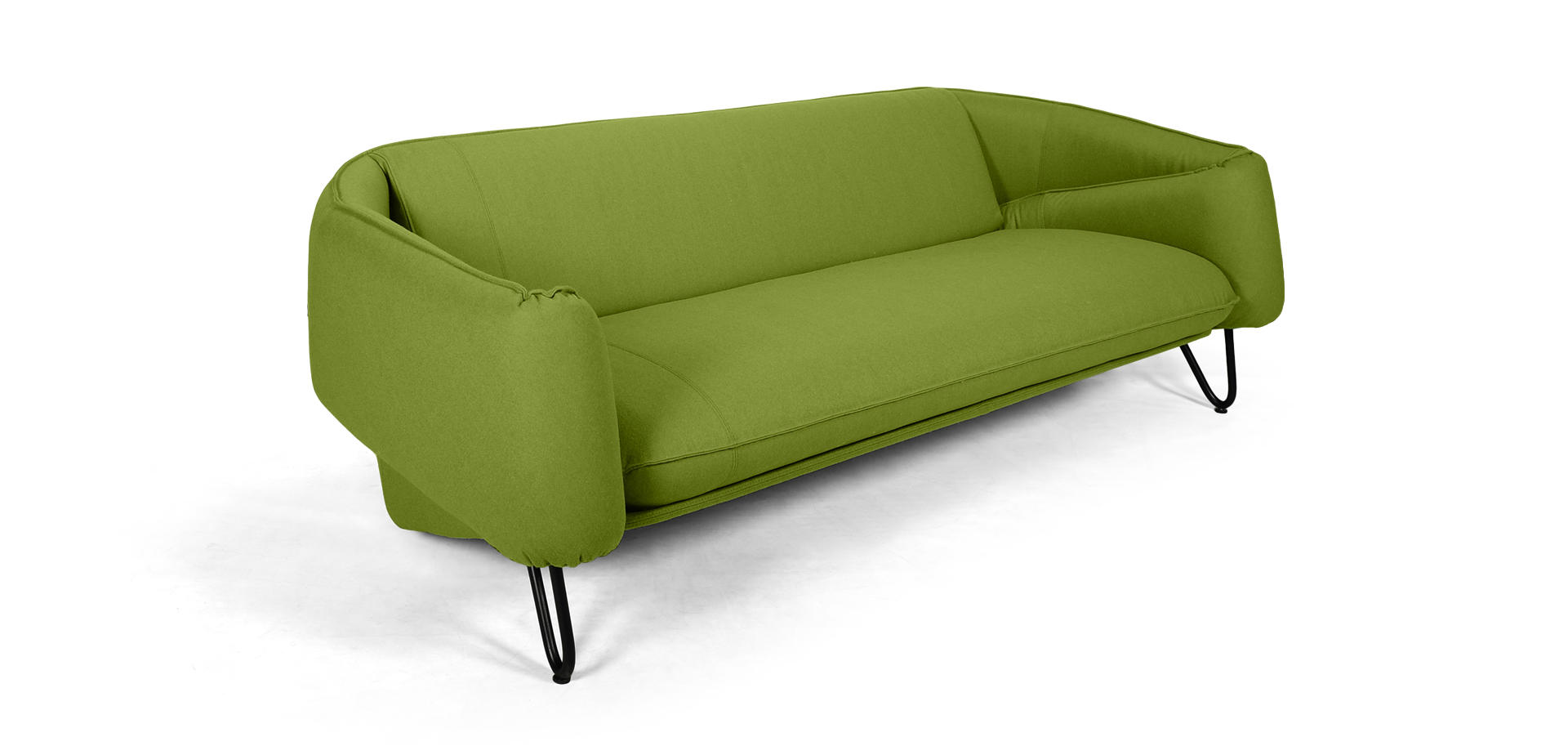 Canapea Verde Flow - MobilaDalin