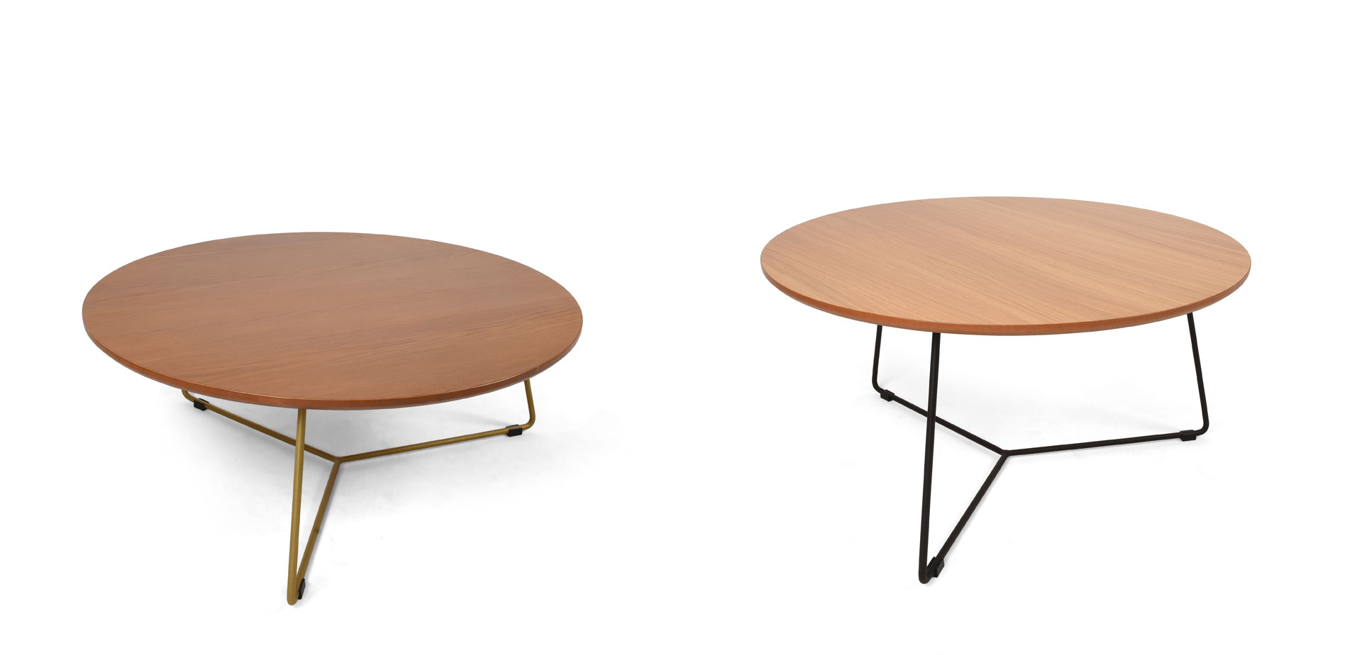 Măsuțe Rotunde Stephan de două dimensiuni: 35 și 45 cm, MobilaDalin